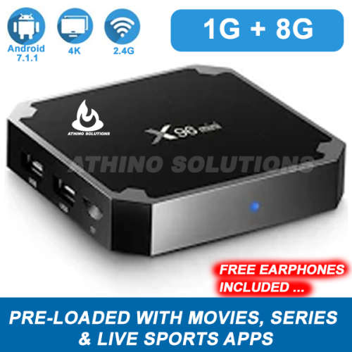 SMART TV BOX,TV BOX ANDROID,x96 MINI 4K SMART ANDROID TV BOX MEDIA PLAYER