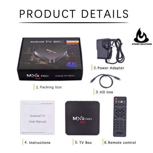MXQ PRO Smart TV Box 2GB or Android TV Box 2GB