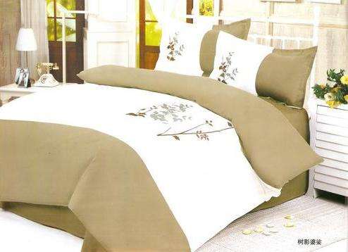 6 PCE COTTON BLEND DUVET COVER SETS - QUEEN BED SIZE