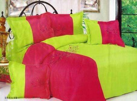 6 PCE COTTON BLEND DUVET COVER SETS - DOUBLE BED SIZE