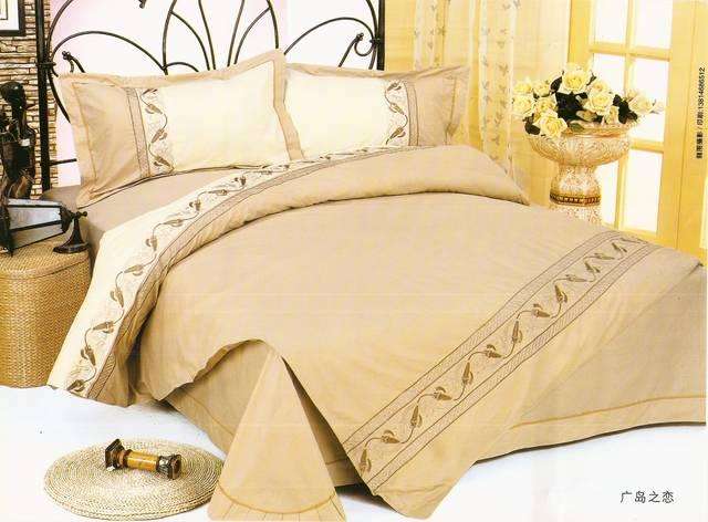 6 PCE COTTON BLEND DUVET COVER SETS - DOUBLE BED SIZE