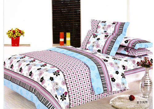 100% COTTON - 6 PCE PURE COTTON DUVET COVER SETS - DOUBLE BED SIZE