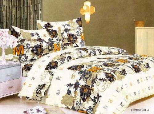 6 PCE COTTON BLEND DUVET COVER SETS - QUEEN BED SIZE