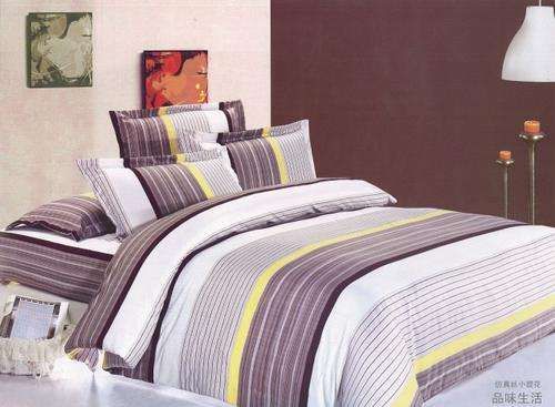 100% COTTON - 6 PCE PURE COTTON DUVET COVER SETS - DOUBLE BED SIZE