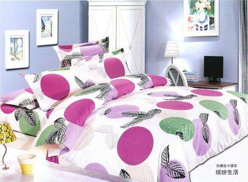 100% COTTON - 6 PCE PURE COTTON DUVET COVER SETS - QUEEN BED SIZE