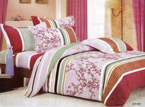 100% PURE COTTON 6PCE DUVET COVER SETS - QUEEN BED SIZE