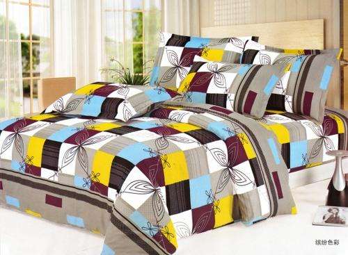 100% PURE COTTON 6PCE DUVET COVER SETS - QUEEN BED SIZE