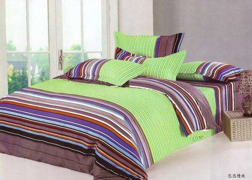 6 PCE COTTON FEEL DUVET COVER SETS - QUEEN BED SIZE