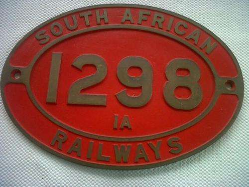 railway plate