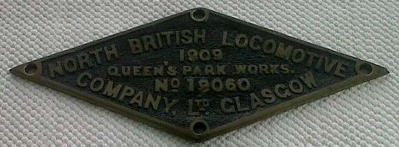 railway plate