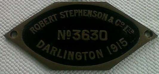 railway plate