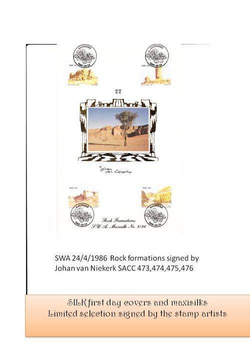 Maxisilk SWA Rock formations signed