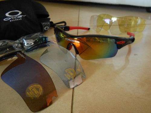Oakley Sport glasses with 5 different lenses