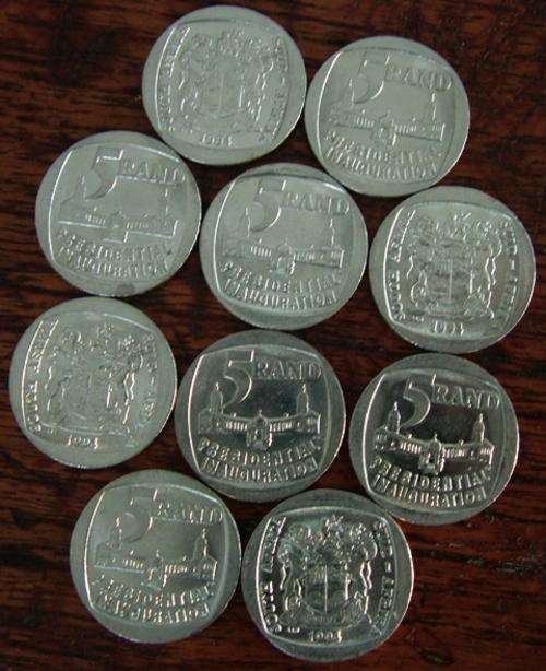VERY NICE 1994 INAUGURATION COINS READY FOR GRADING