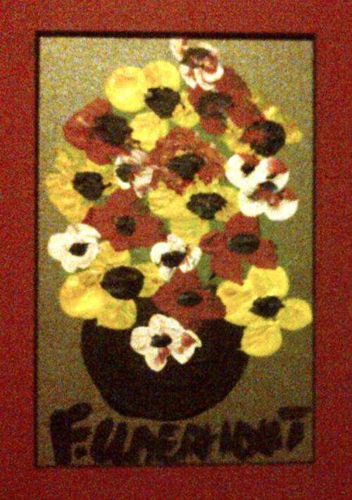 NICE ART IN ACRYLIC  FROM  FRANS CLAERHOUT  ...SUPER nice..