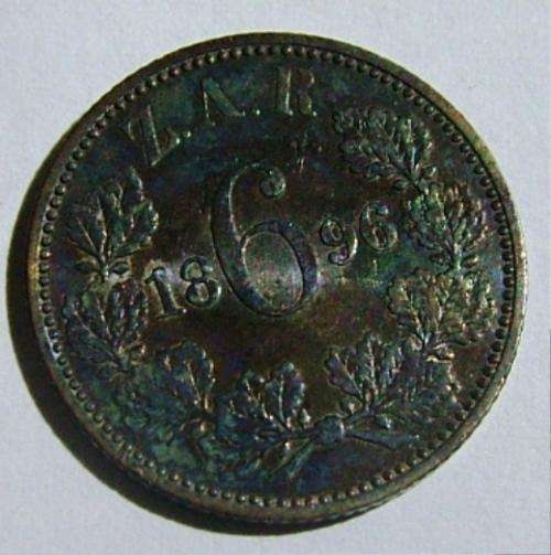 WOW 1896 6D ZAR COIN (GRADE THIS ONE)LOOK NOW @R1 START