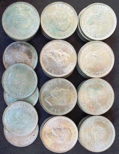WOW 50 X  UNC 1952  5 SHILLING out of grandpa safe