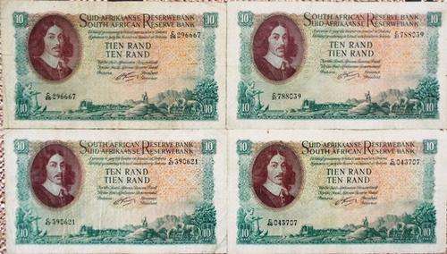 4 X OU R10 ,,, BANKNOTE