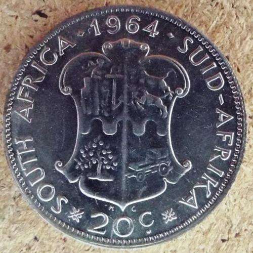 1964 SILVER 20c