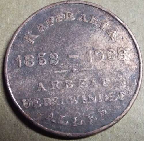 1858 - 1908 Kaffraria Republiek Medal PLEASE READ