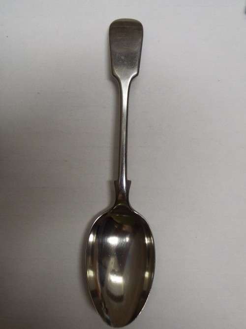 nice vintage silver spoon   34.5 grams