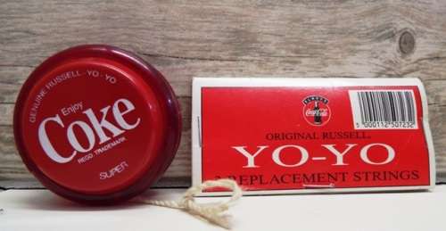 VINTAGE COLLECTABLE GENUINE RUSSELL YO-YO - Coke Super
