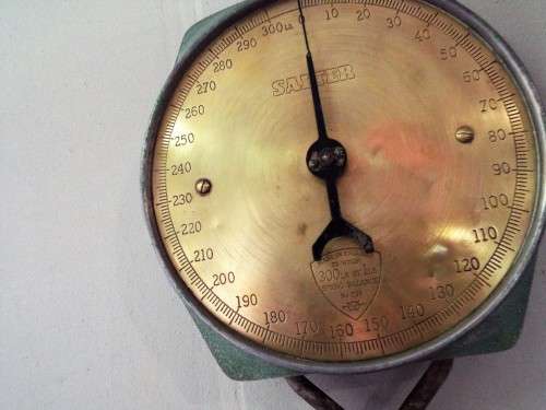WOW nice big Salter scale 300lb