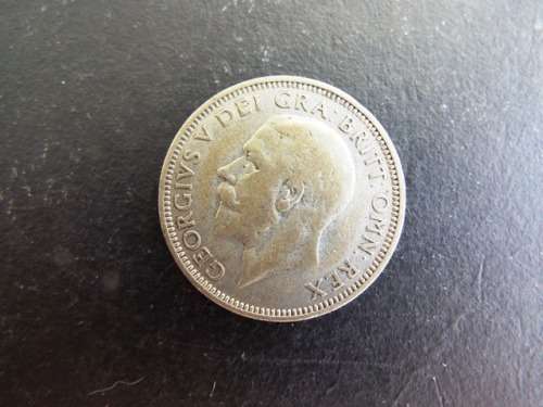 1927 shilling  silver  coin