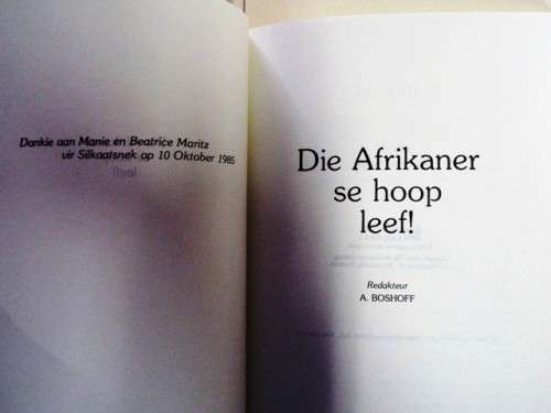 WOW  ,,,,SUPER SKAARS ,NO 11 VAN NET 50 EKSEMPLRE ,BETSIE VERWOERD GETEKEN