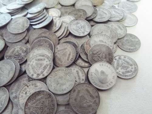 NICE LOT OF 80% silver  UNION 3D COINS  ,,,