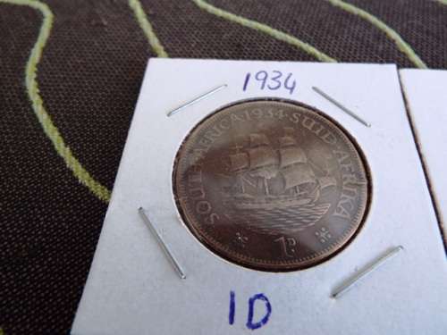 4 nice  union pennys 1928,34,35,35