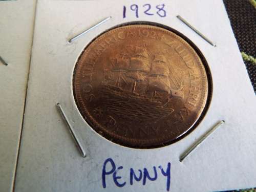 4 nice  union pennys 1928,34,35,35