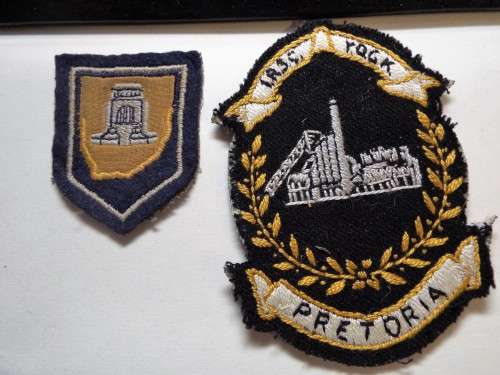 nice 2 X CLOTH BADGES
