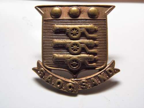 RARE SAOC SAKD ORDNANCE BADGE