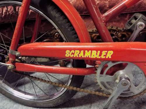 VINTAGE SUNBEAM (SCRAMBLER) RALEIGH BICYCLE FIETS NOG IN BAIE MOOI KONDIESIE  - as per photo