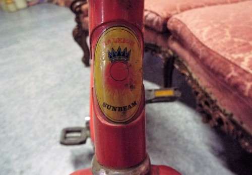 VINTAGE SUNBEAM (SCRAMBLER) RALEIGH BICYCLE FIETS NOG IN BAIE MOOI KONDIESIE  - as per photo