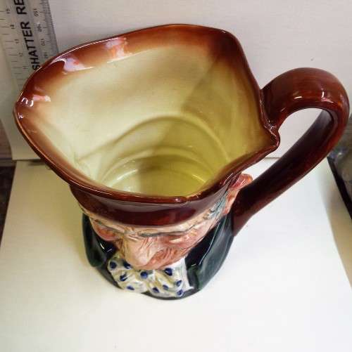 BIG BIG ROYAL DOULTON Character Jug "Old Charley" Toby Mug