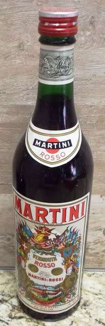 VINTAGE SUPER RARE,,, MARTINI ROSSO ,,,BOTTLED IN THE 1970s