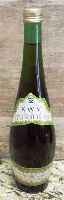 VINTAGE SUPER RARE ,,K W V PETILLANT BLANC   ,,,BOTTLED IN THE 1970s