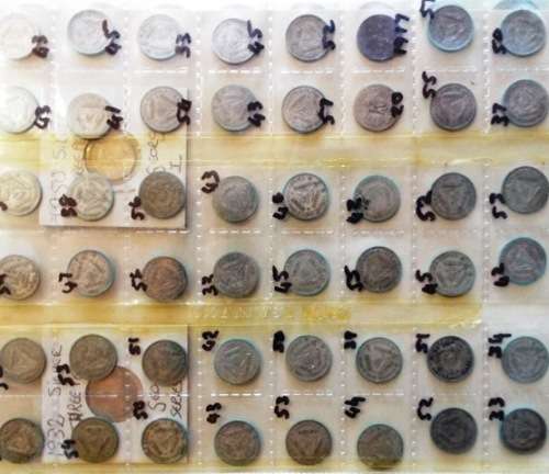 WOW FILE FULL OF SILVER COINS @R1 START