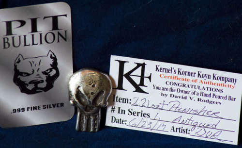 WOW THE PERFECT GIFT ,,,,bullion art FROM K4 MINT