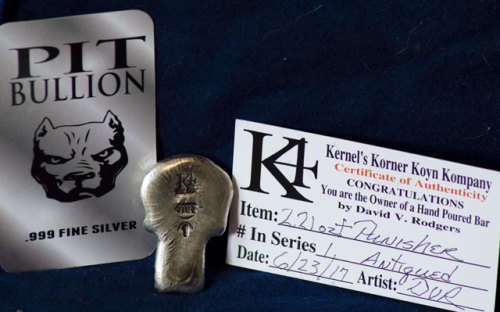 WOW THE PERFECT GIFT ,,,,bullion art FROM K4 MINT