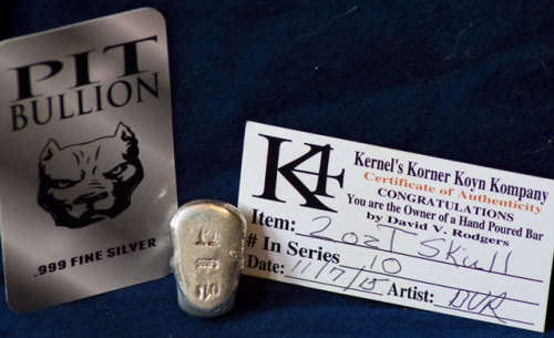 WOW THE PERFECT GIFT ,,,,bullion art FROM K4 MINT