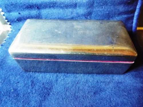 Vintage c1935 Valet Auto-strop Single Edge Open Comb Safety Razor in Original Tin