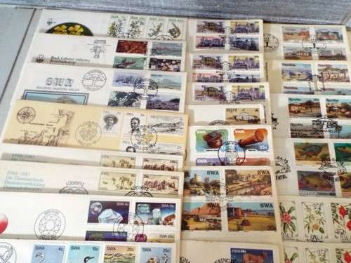 80 FDCs   ,,,,   @R1 start as 1 lot