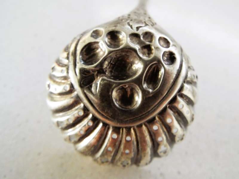 Antique silver  spoon  with hallmarks T W  (1766/77) 43 grams of silver super antique