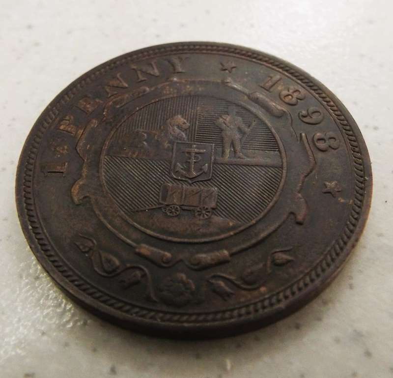 1898 ZAR  penny