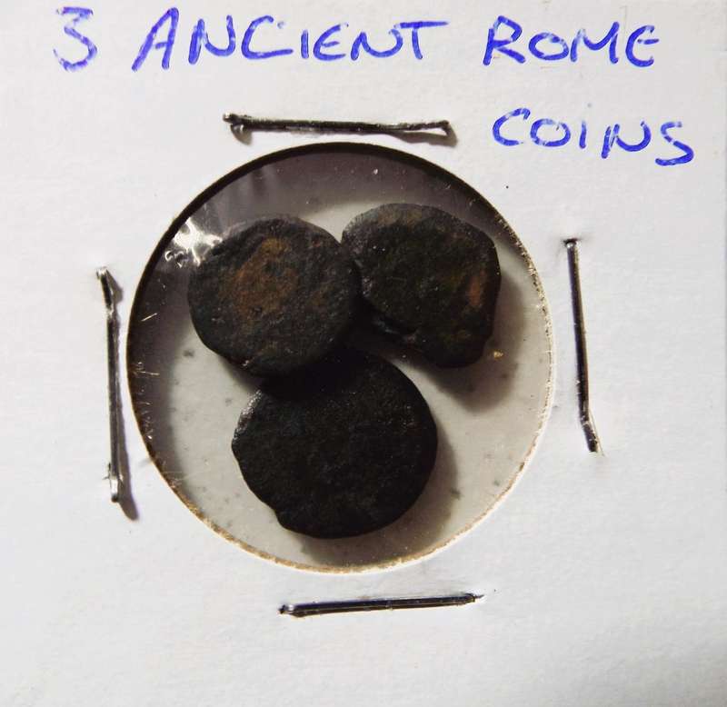 RARE ancient roman coins 3 x as 1 lot