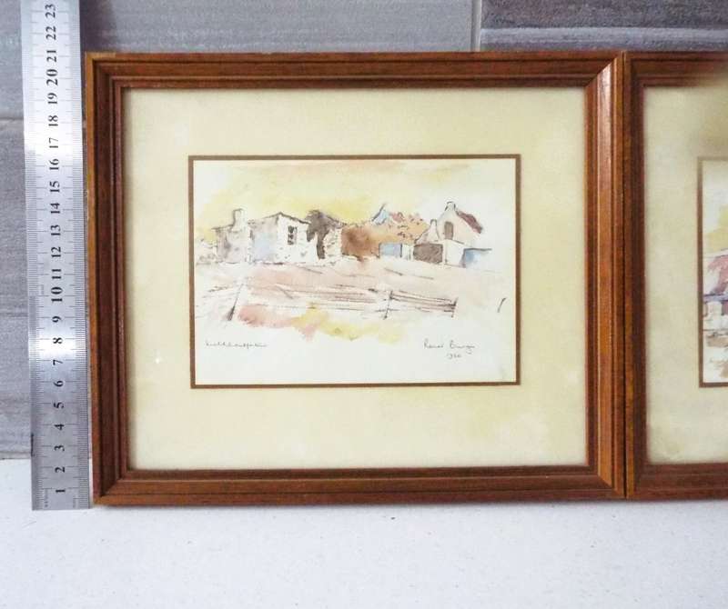 Beautiful!!  pair yes 2 x framed art
