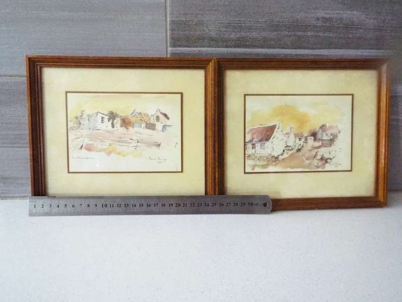 Beautiful!!  pair yes 2 x framed art